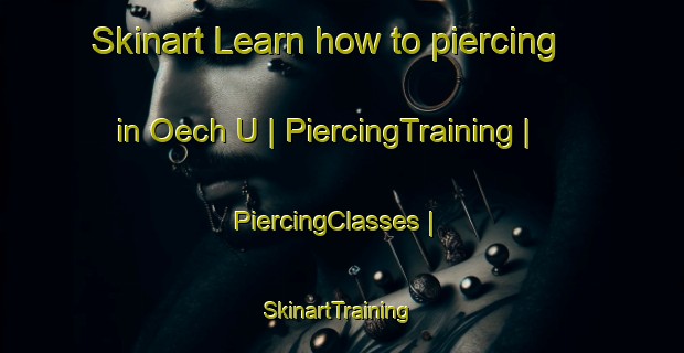 Skinart Learn how to piercing in Oech U | PiercingTraining | PiercingClasses | SkinartTraining-Republic of Korea